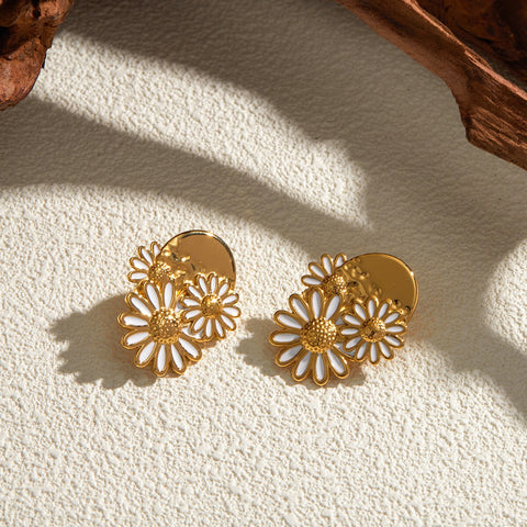 Boho daisy Earrings