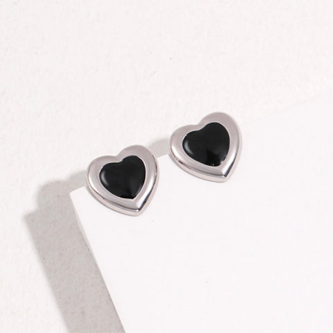 Elowen's heart Ear studs