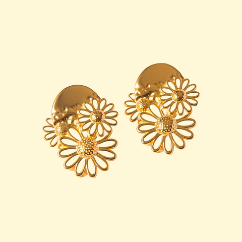 Boho daisy Earrings