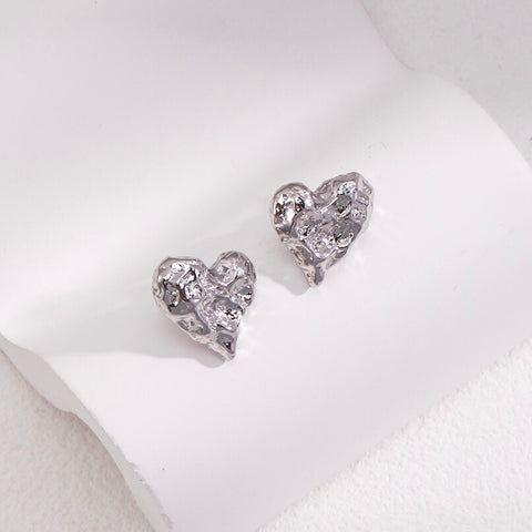 Thalassa heart Ear studs